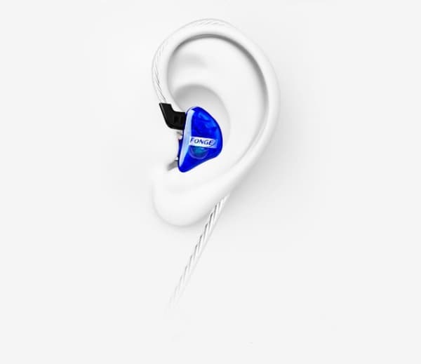 JXV In-ear Hörlurar med Mic In-lineControl (Earphone) Blå