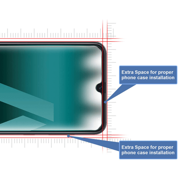 Nokia 6.2 2-PACK Standard skjermbeskytter 9H 0,3mm Transparent/Genomskinlig