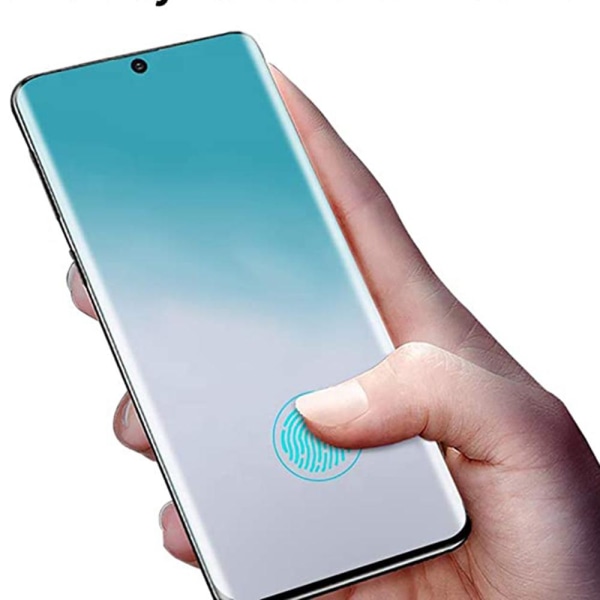 2-PAKK Samsung Galaxy Note 20 Ultra Skjermbeskytter 3D 0,3 mm Transparent/Genomskinlig