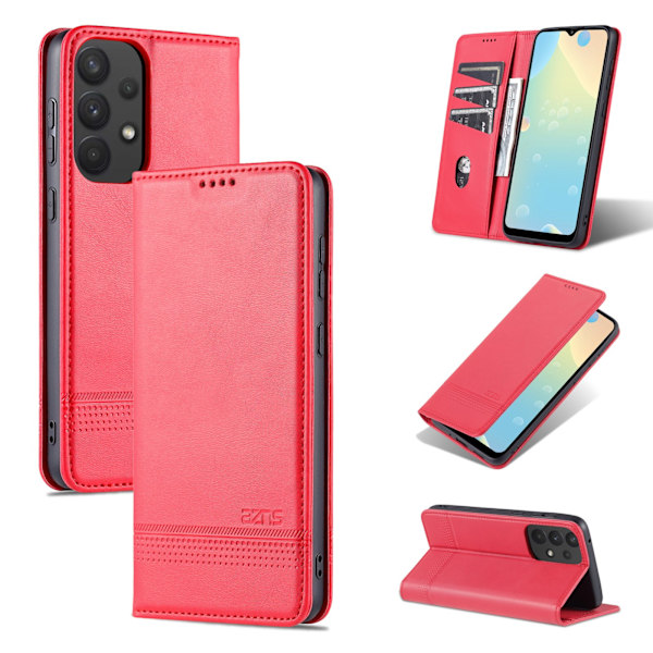 Samsung Galaxy A33 5G - Stilrent AZNS Plånboksfodral Brun