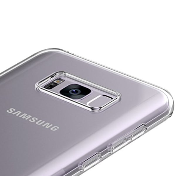Samsung Galaxy S8 Plus - Støtdempende silikondeksel fra Floveme Transparent/Genomskinlig