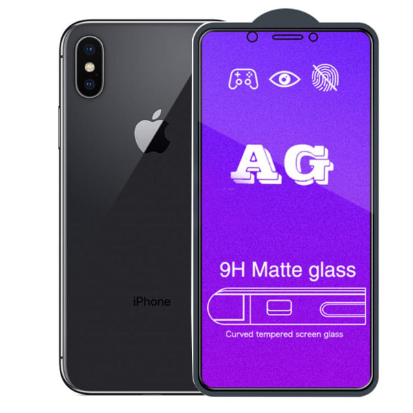 iPhone XS Max Anti Blue-Ray Anti-Fingeravtrykk skjermbeskytter Transparent/Genomskinlig