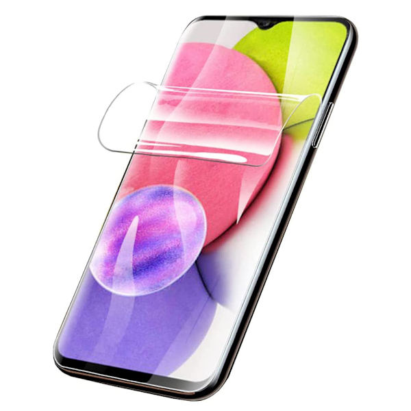 Galaxy A23 5G Skärmskydd i Formbart Hydrogel Material (2-pack) Transparent