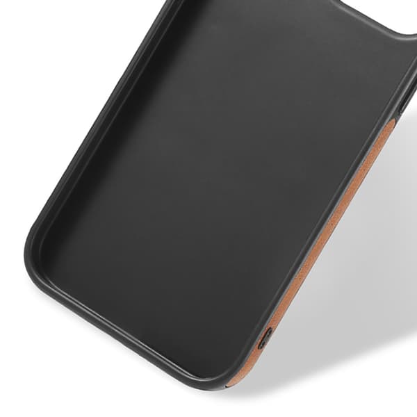 iPhone 7/8/SE2 Leman Mobilskal med Kortförvaring Mörkbrun