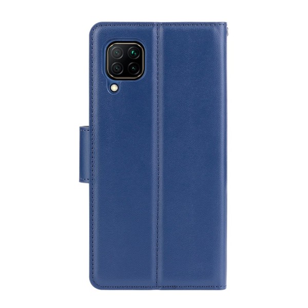 Huawei P40 Lite - Stilfuldt Hanman Wallet Cover Mörkblå