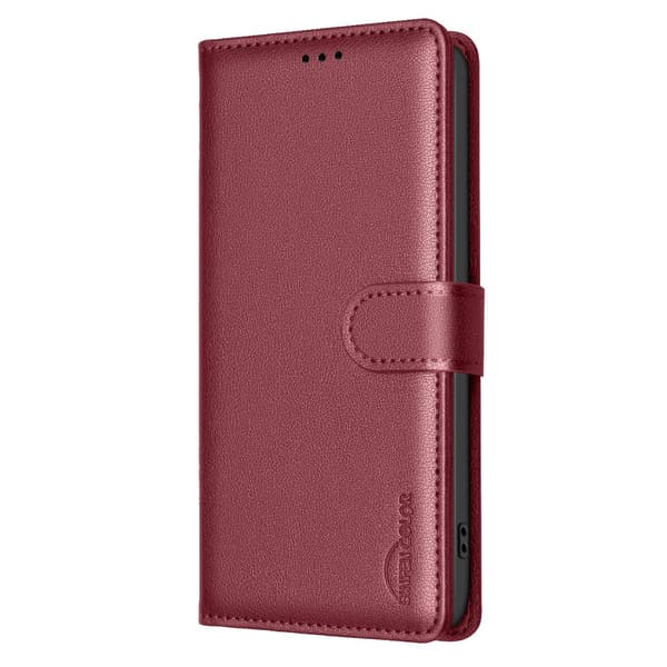iPhone 14 - Elegant plånboksfodral med RFID-skydd Lila