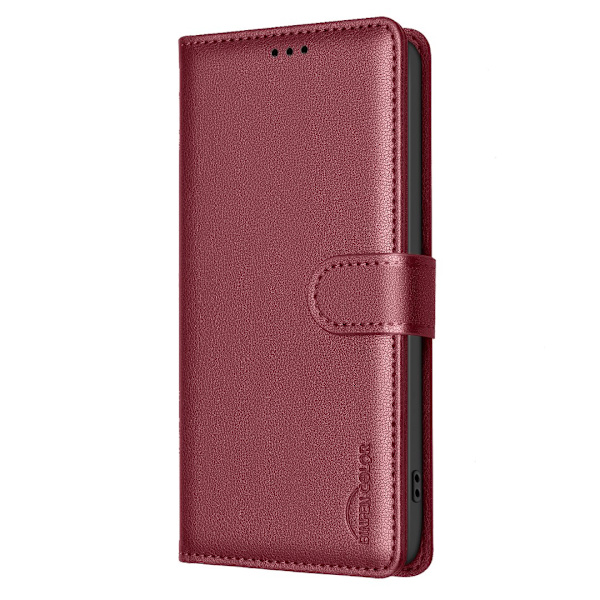 iPhone 14 - Elegant plånboksfodral med RFID-skydd Roséguld