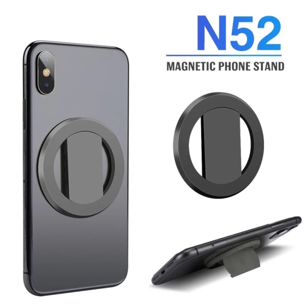 N52 Magnetisk Praktisk Mobiltelefonholder Vit