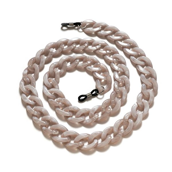 Praktiskt och Smidigt Glasögon-Snöre (Senilsnöre) Beige