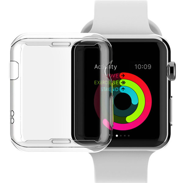 Robust Skyddande Skal för Apple Watch Series 4 44mm Transparent/Genomskinlig