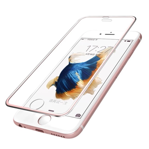 iPhone 6/6S Skärmskydd 3D med RAM Silver