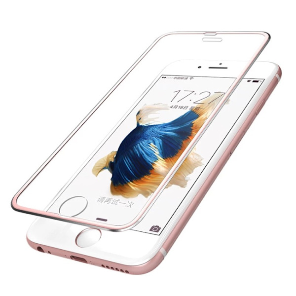 iPhone 6/6S Skärmskydd 3D med RAM Svart