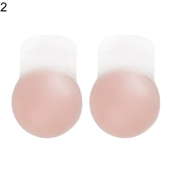 Bekväm Självhäftande Silikon Nipple Cover Rund 10 CM