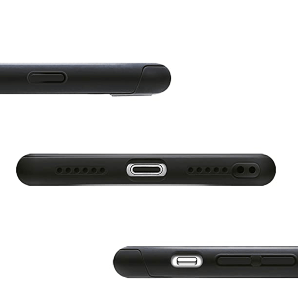 iPhone 8 Plus - Genomtänkt Dubbelskal Blå