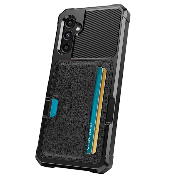Samsung Galaxy S23 Plus Wallet Case - Kort & Skydd i Ett!