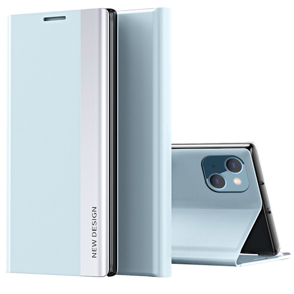 iPhone 15 - Spegelfodral med Kickstand & Heltäckande Skydd Gul