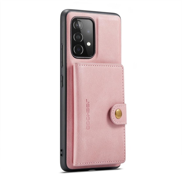 Samsung Galaxy A32 - Elegant effektivt cover med kortrum Svart