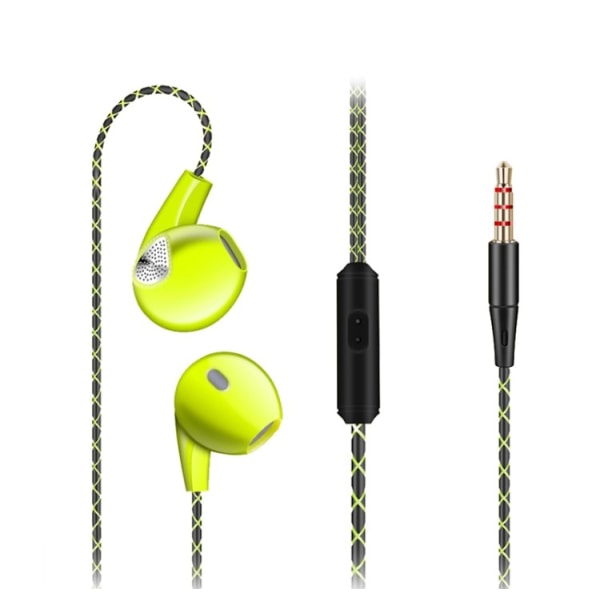 FONGE MX Sport In-ear Hörlurar med Mic (Earphone) Grön