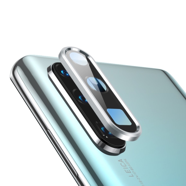 Aluminiumlegeringsram Kameralinsskydd Huawei P30 Pro Grön