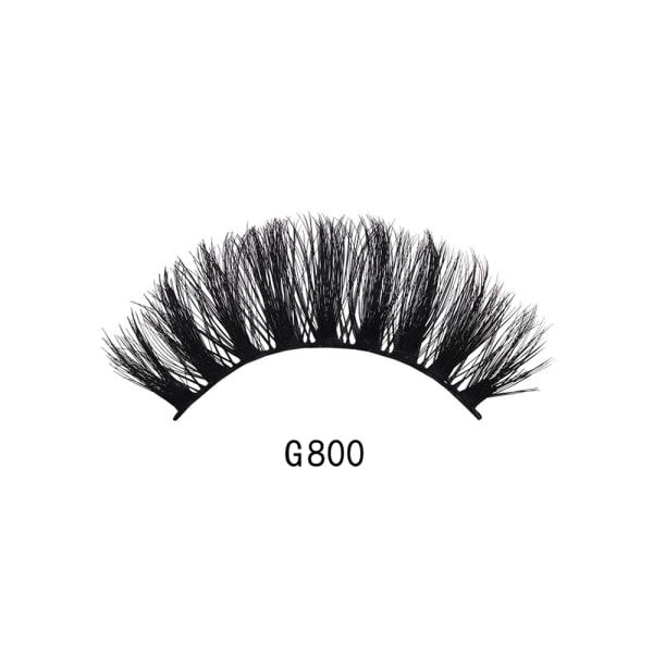 Falske øjenvipper 3D Mink hår 5 par klassiske Patie Minerals G807