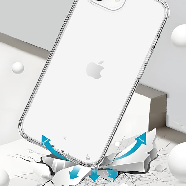 iPhone 16 E  Ultratunt transparent skyddsskal