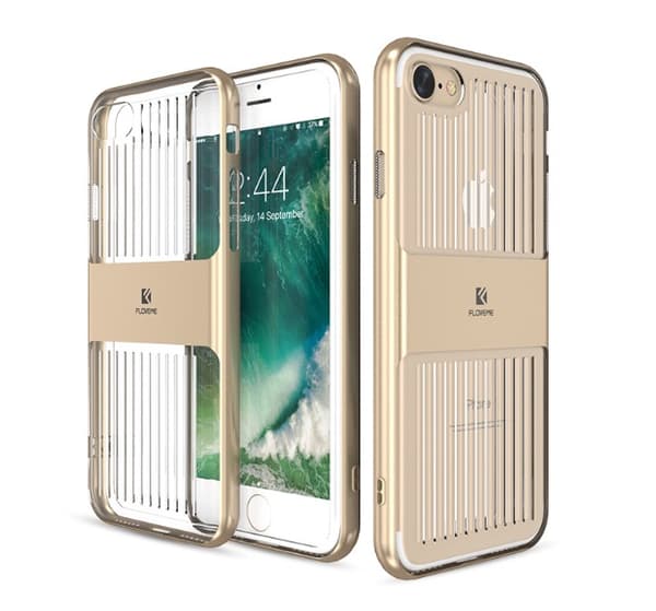 Flovemes Stötdämpande Hybridskal - iPhone 7 Marinblå
