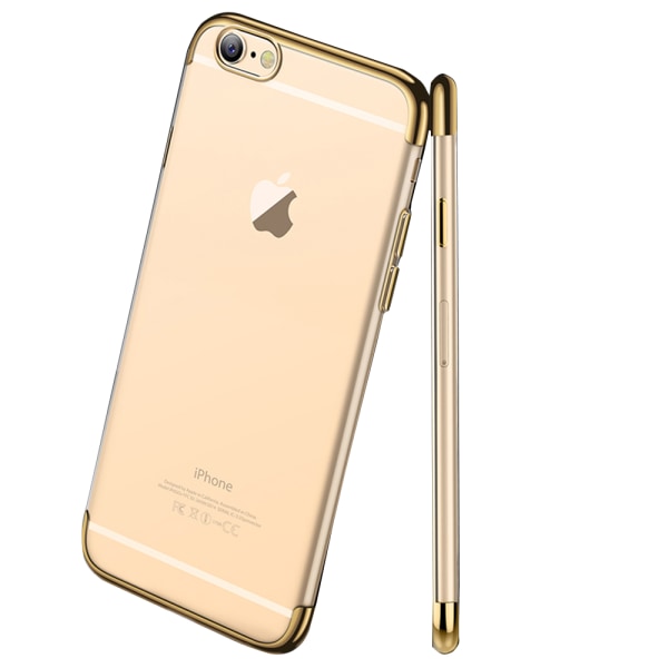 iPhone 6/6S - Stilig silikondeksel fra FLOVEME (ORIGINAL) Guld