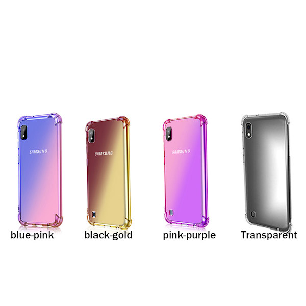 Kraftfullt Stilrent Silikonskal FLOVEME - Samsung Galaxy A10 Transparent/Genomskinlig Transparent/Genomskinlig