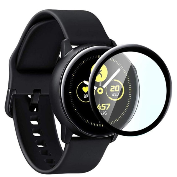 Pehmeä näytönsuoja PET 40/44mm R820/R830 Galaxy Watch Active2 Transparent/Genomskinlig 44mm