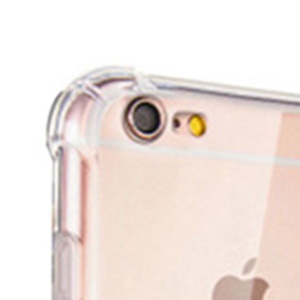 iPhone 7 - Professional Protective Silicone Case (FLOVEME) Svart/Guld