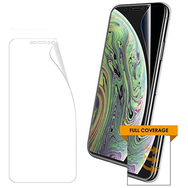iPhone XR 2-PACK skjermbeskytter 9H Nano-Myk Skjerm-Fit HD-Klar Transparent/Genomskinlig
