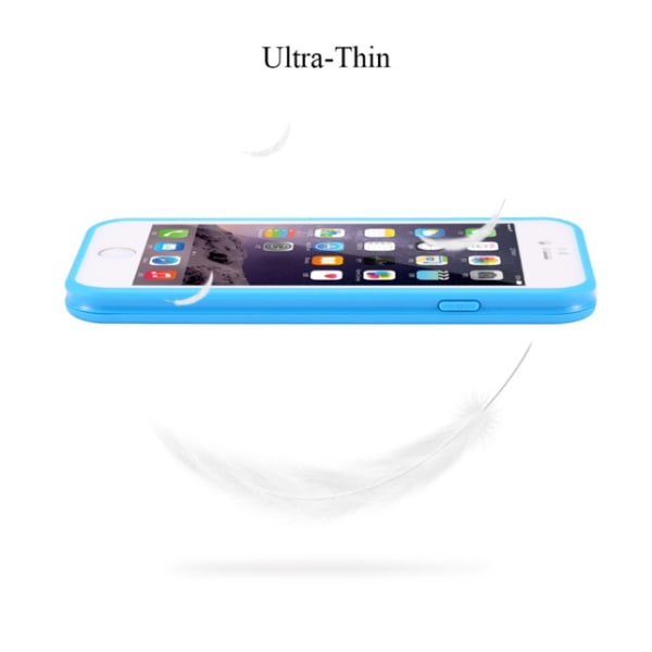 Tyylikäs vedenpitävä kotelo (FLOVEME) - iPhone 6/6S PLUS Mint