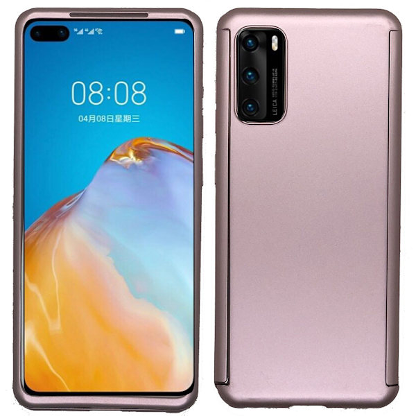 Huawei P40 - Stilsäkert Skyddande Dubbelskal (FLOVEME) Roséguld