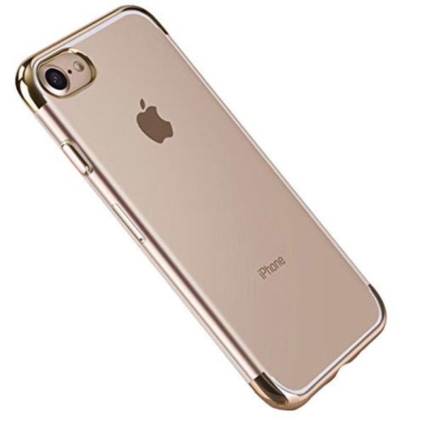 Effektfullt Skal av mjuk Silikon till  iPhone 6/6S Guld