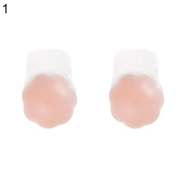 Bekväm Självhäftande Silikon Nipple Cover Blomma 10 CM