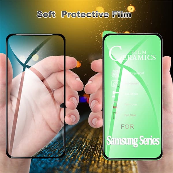 Galaxy A23 5G Sk�rmskydd i Formbart Keramiskt Material (3-pack) Transparent