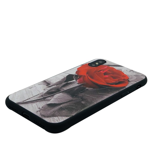 Blommiga skal för iPhone X/XS 2