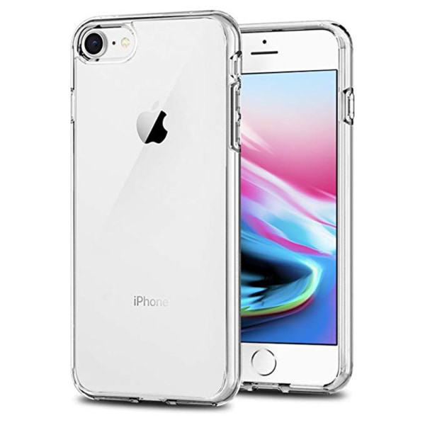 iPhone 6/6S - Stødabsorberende silikonetui (FLOVEME) Transparent/Genomskinlig