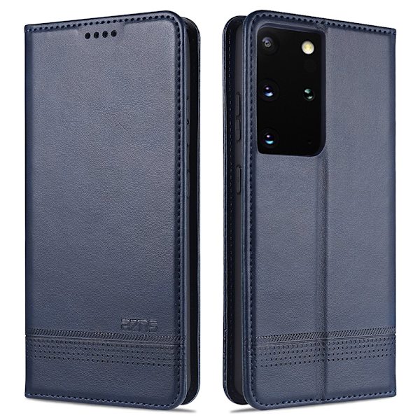 Samsung Galaxy S21 Ultra - Praktiskt Stilrent YAZUNSHI Plånboksfodral Svart