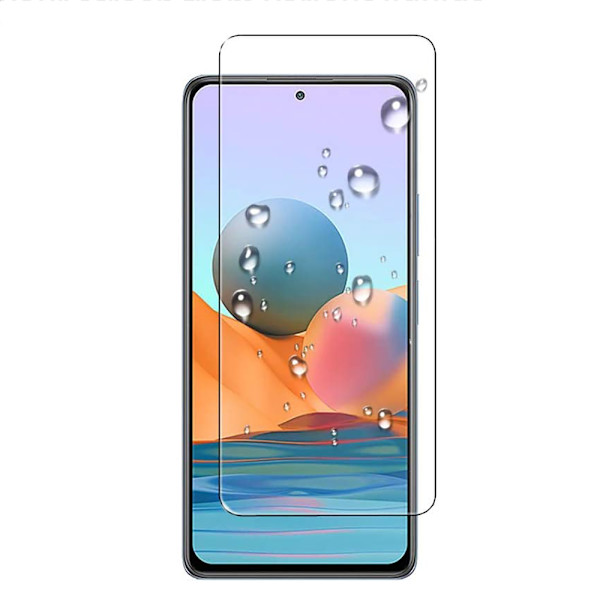 Redmi Note 10 Pro Sk�rmskydd och Kameralinsskydd (3-pack) Transparent