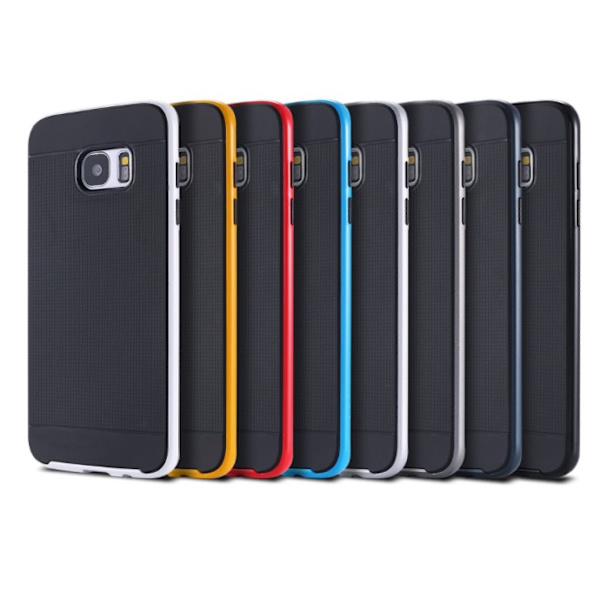 Shockproof skal till Samsung Galaxy S7 Edge NANO-HYBRID ORGINAL Vit