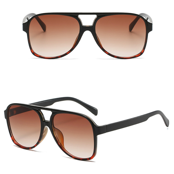 Stilfulde eksklusive polariserede solbriller Svart/Blå