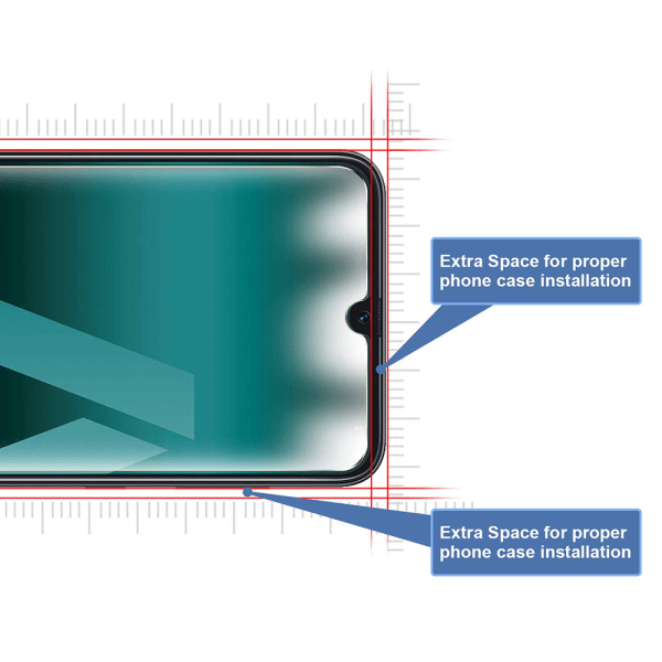 Nokia 6.2 10-PACK Standard skærmbeskytter 9H 0,3mm Transparent/Genomskinlig