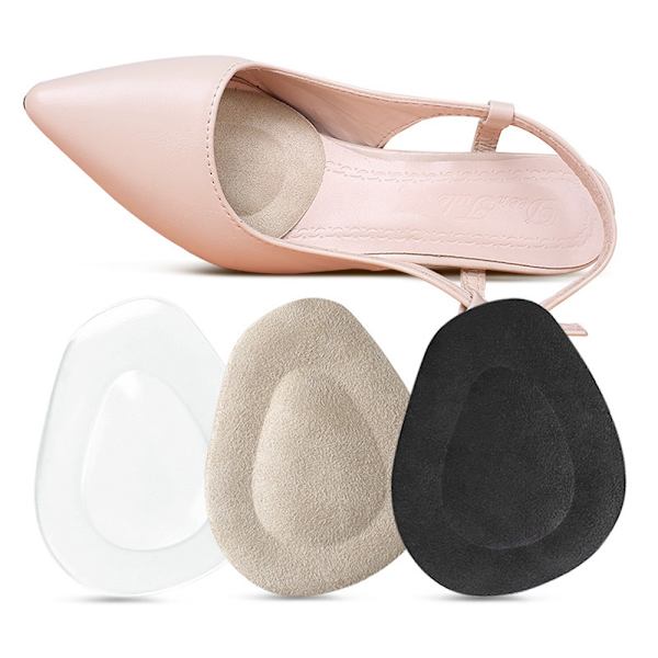 Mjuk Stötabsorberande Framfotinlägg Skoinlägg Beige