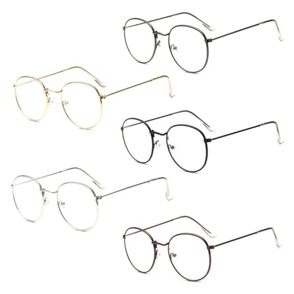 Eleganta Bekväma Läsglasögon / Glasögon Brun +4