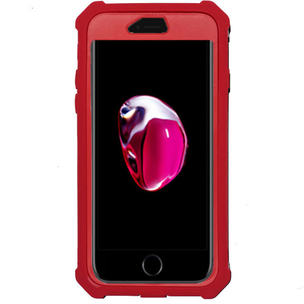 iPhone 8 Plus - Robust EXXO beskyttelsescover med hjørnebeskyttelse Grå