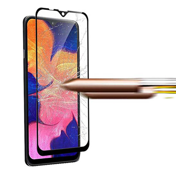 2-PACK Skärmskydd 2.5D HD 0,3mm Samsung Galaxy A10 Svart