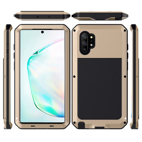 Samsung Galaxy Note10+ - Kraftfullt HEAVY DUTY Skyddsskal Silver Silver