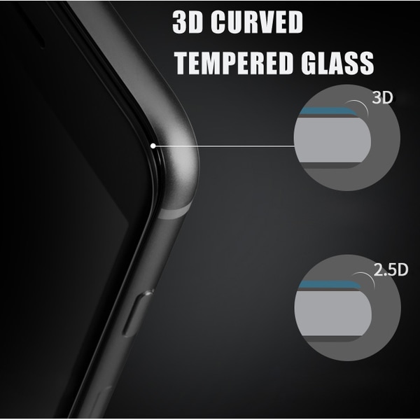 iPhone 7 Skärmskydd av HuTech 3D (HD-Clear)