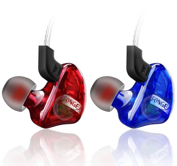 JXV In-ear Hörlurar med Mic In-lineControl (Earphone) Blå